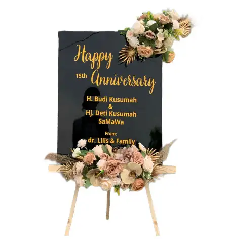 Papan Bunga Akrilik Enggal